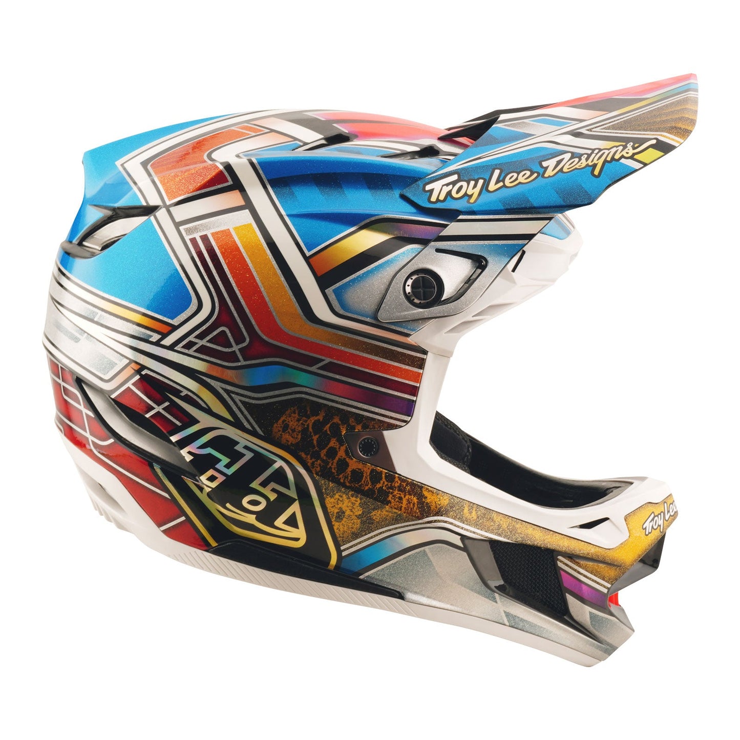 D4 Carbon Helmet Lowrider Blue