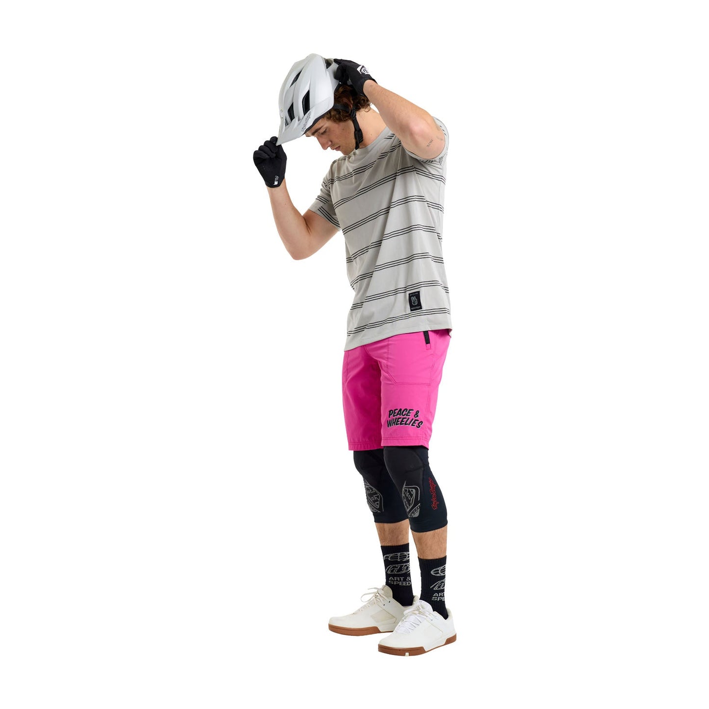 Skyline Trail Short W/Liner Washed Out Party Pink