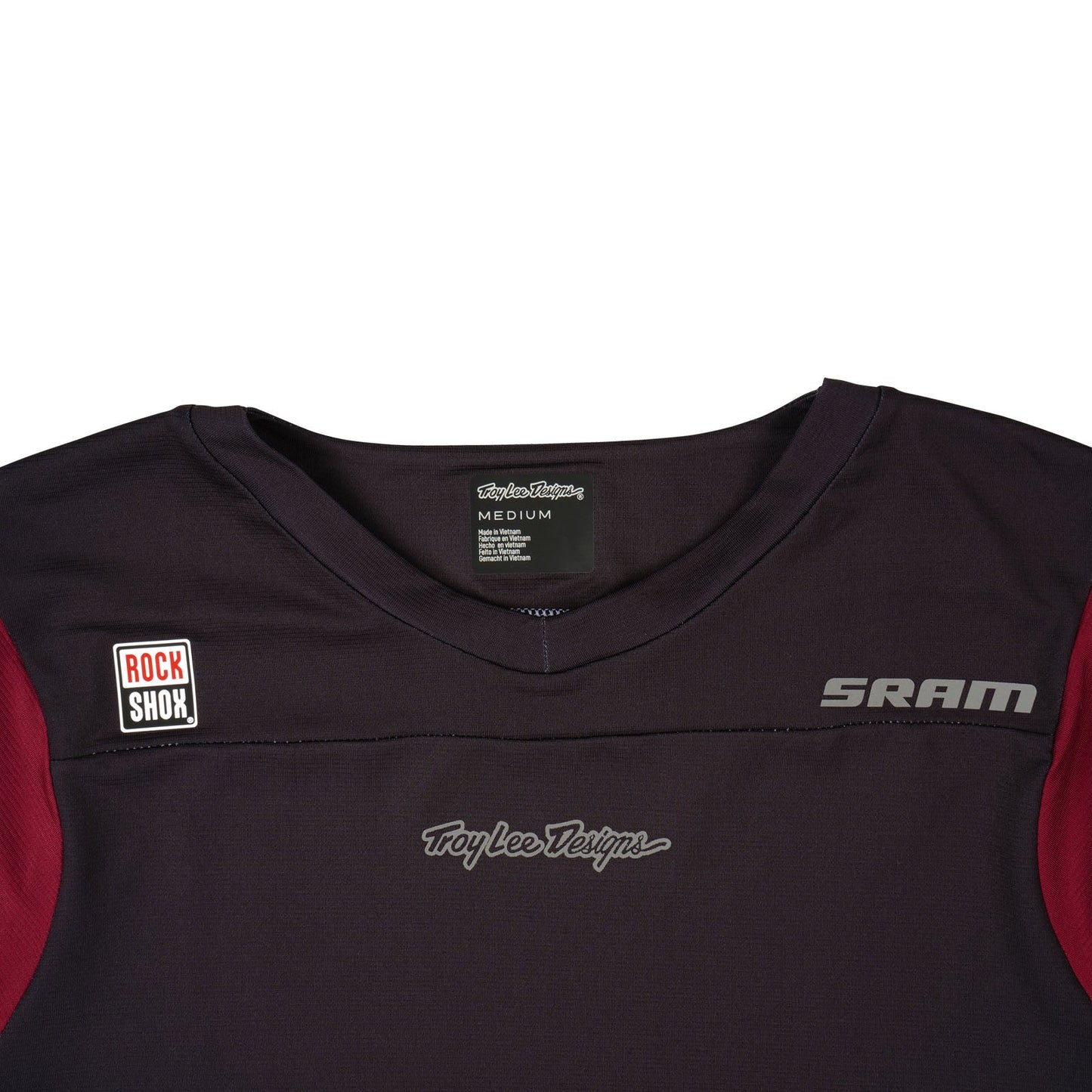 Skyline SS Jersey Troy Lee Designs X SRAM Radioscape Black / Berry