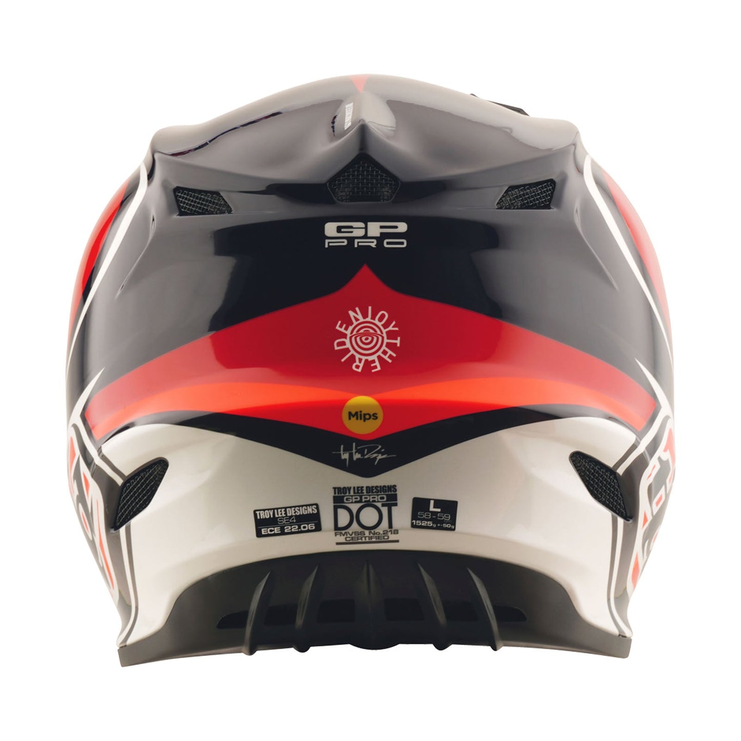 GP Pro Helmet Crossover Navy / Red