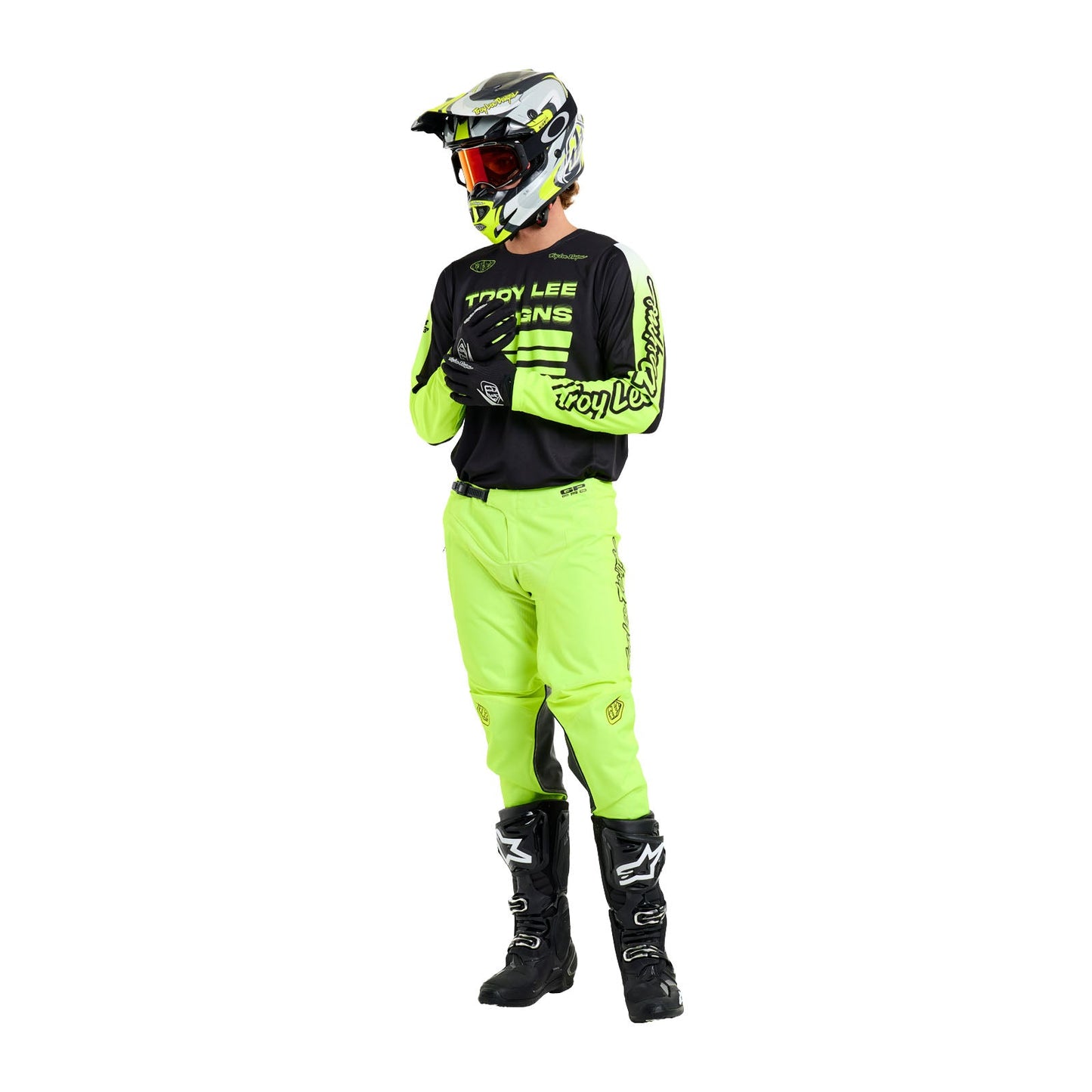 GP Pro Jersey Segment Black / Flo Yellow