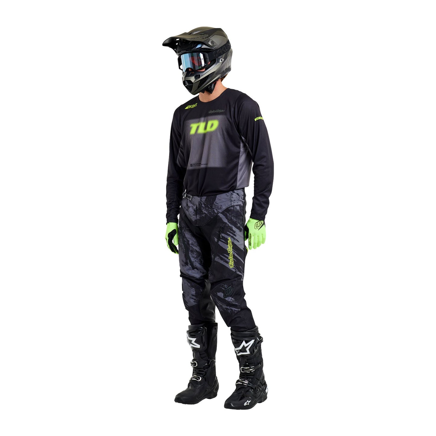 Scout GP Pro Jersey Fade Out Black