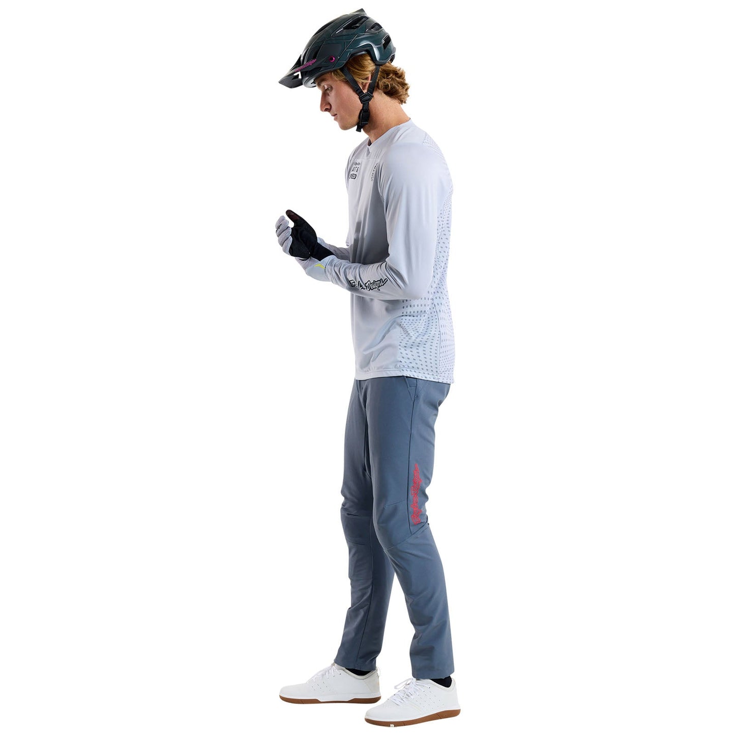 Ruckus Long Sleeve Ride Tee Burn Out Mist