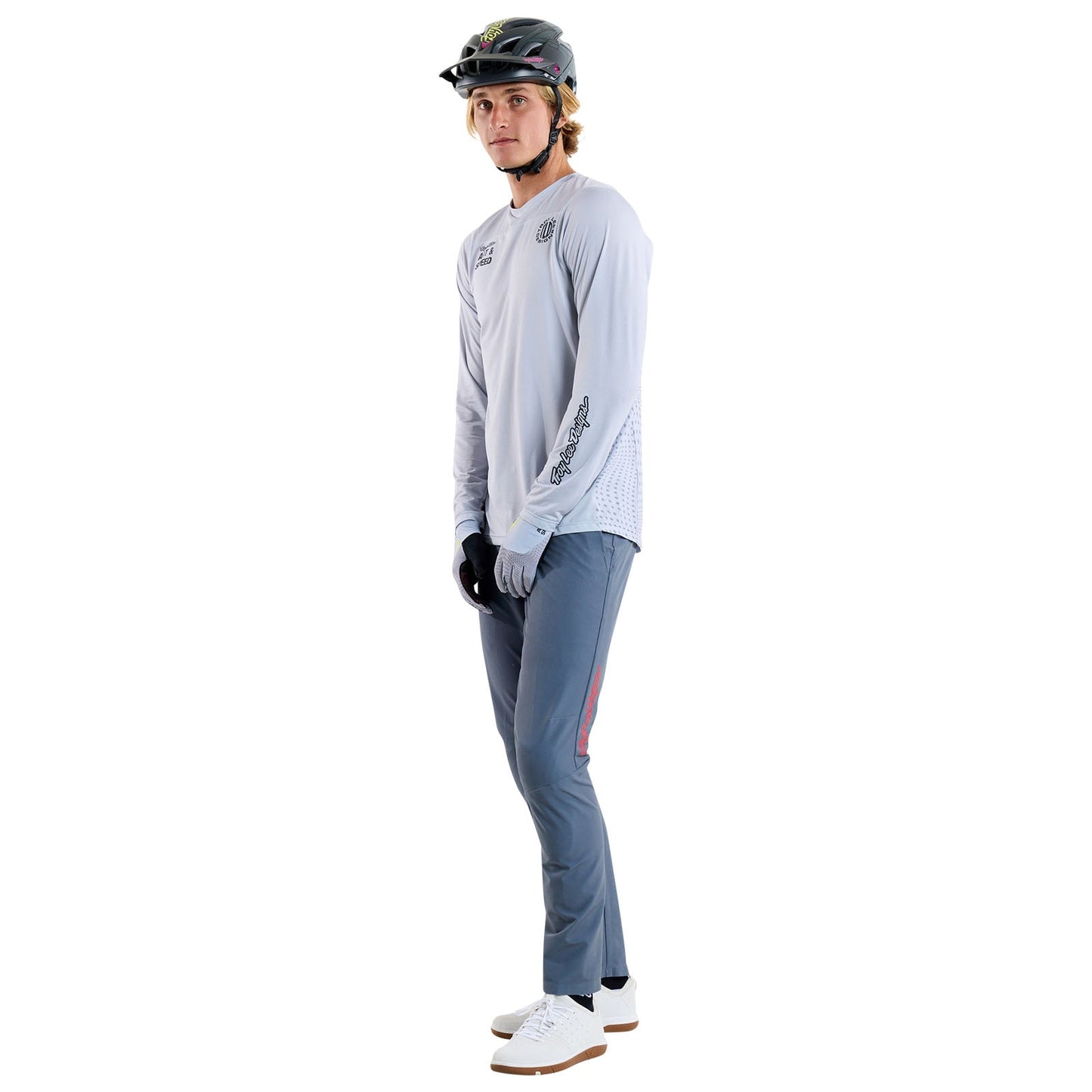 Ruckus Long Sleeve Ride Tee Burn Out Mist